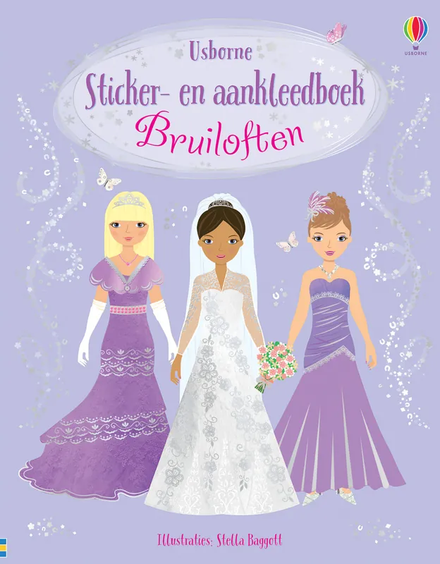 Usborne: Bruiloften (sticker- en aankleedboek) Fabrieksprijs