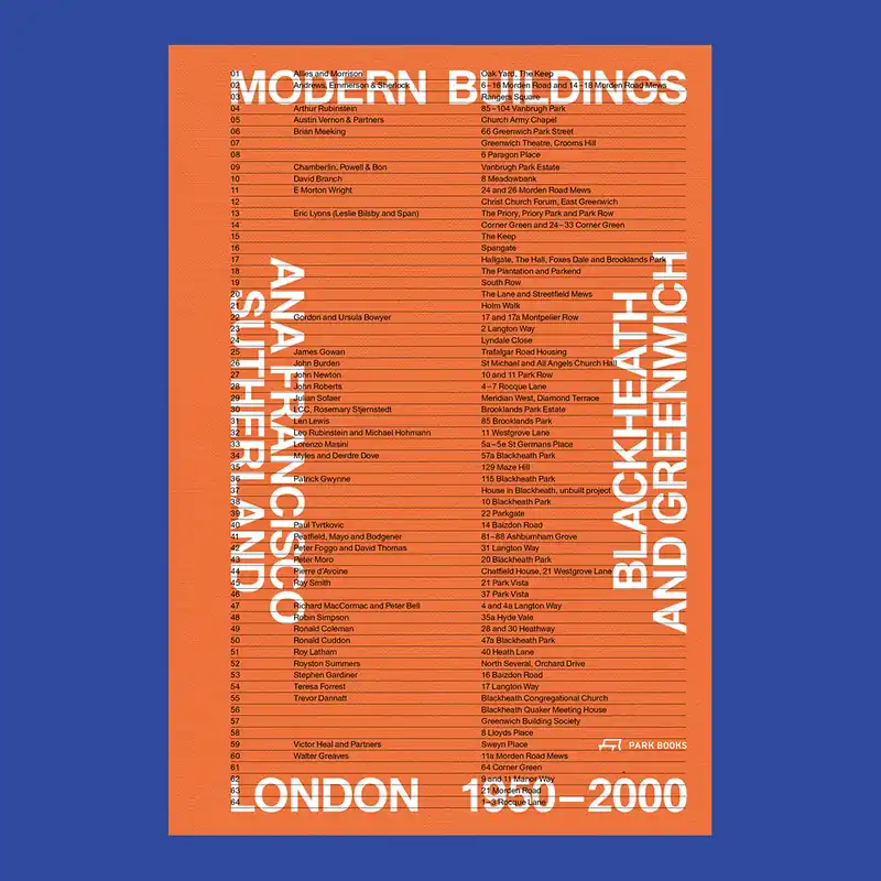 Modern Buildings in Blackheath and Greenwich: London 1950–2000 Shop Nu