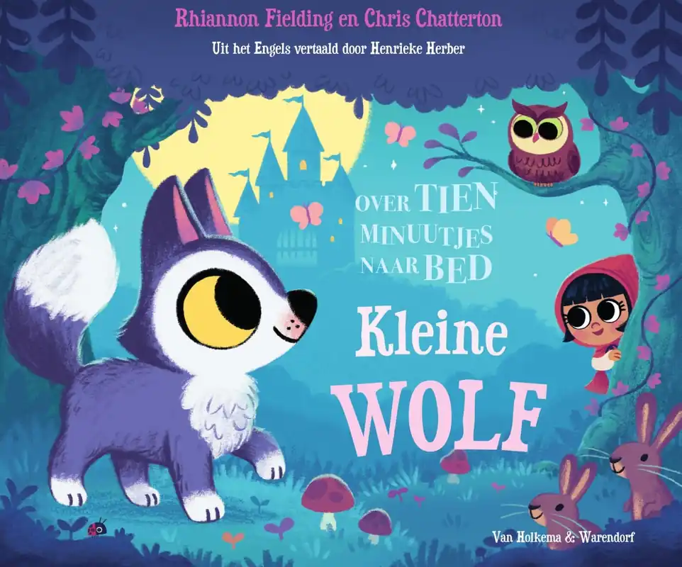 Kleine wolf, over tien minuutjes naar bed Koopje
