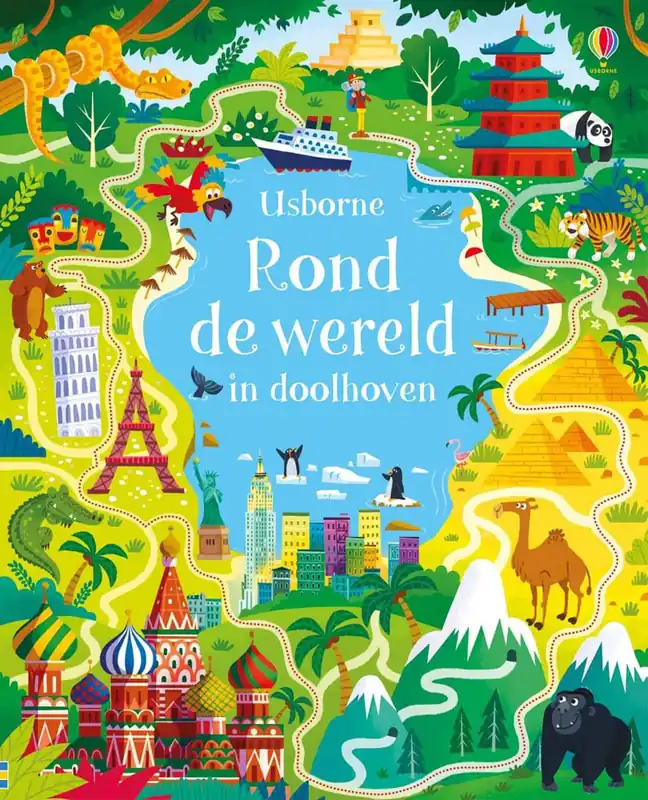 Merkproduct Doolhoven – Rond de wereld
