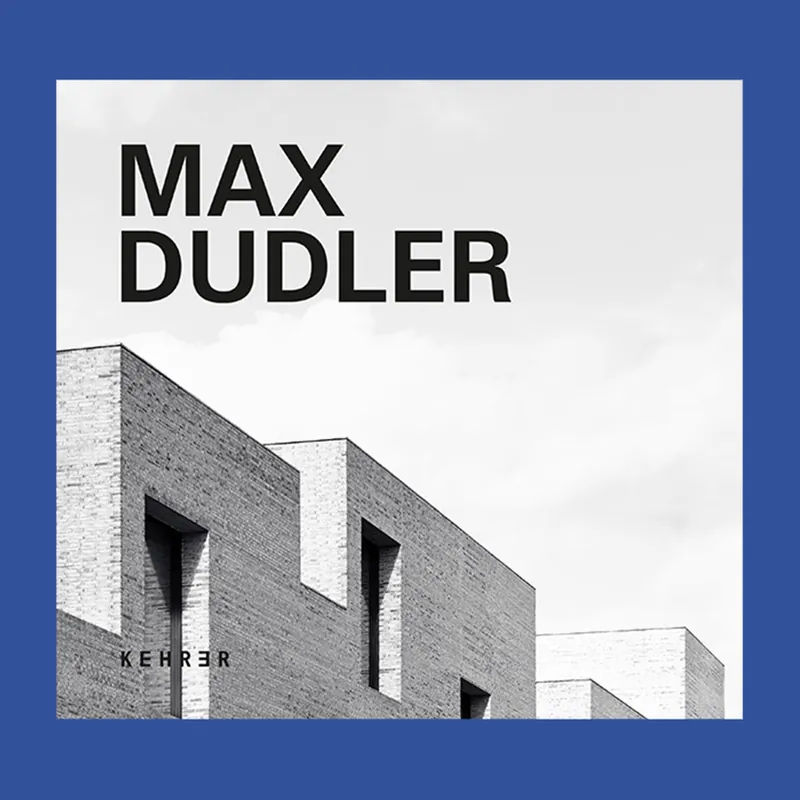 Max Dudler (New, enlarged edition) Shop Nu