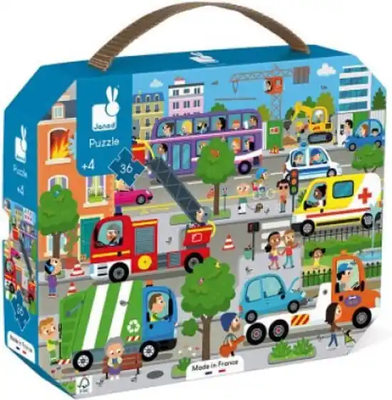 Gratis Verzending Janod – Puzzel: De stad (36 st.)