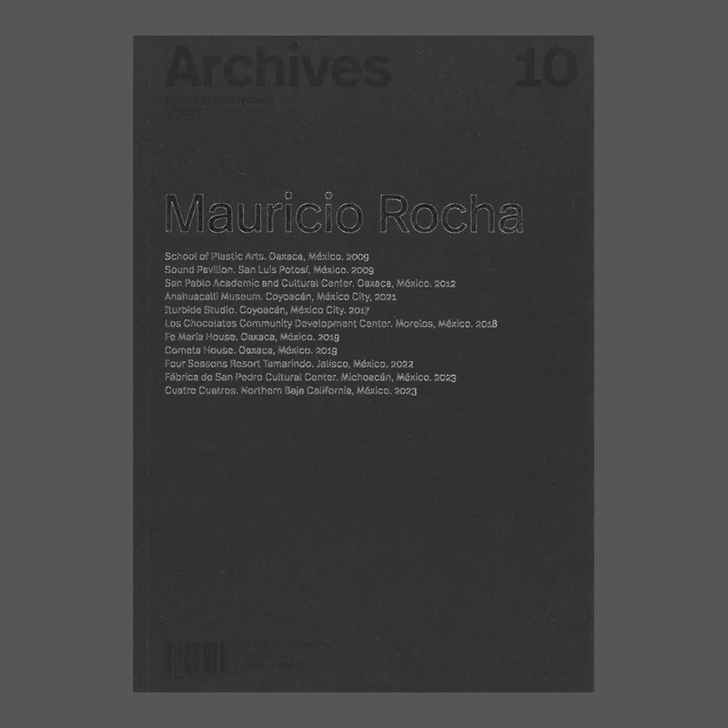 Speciale Aanbieding Mauricio Rocha (Archives 10)