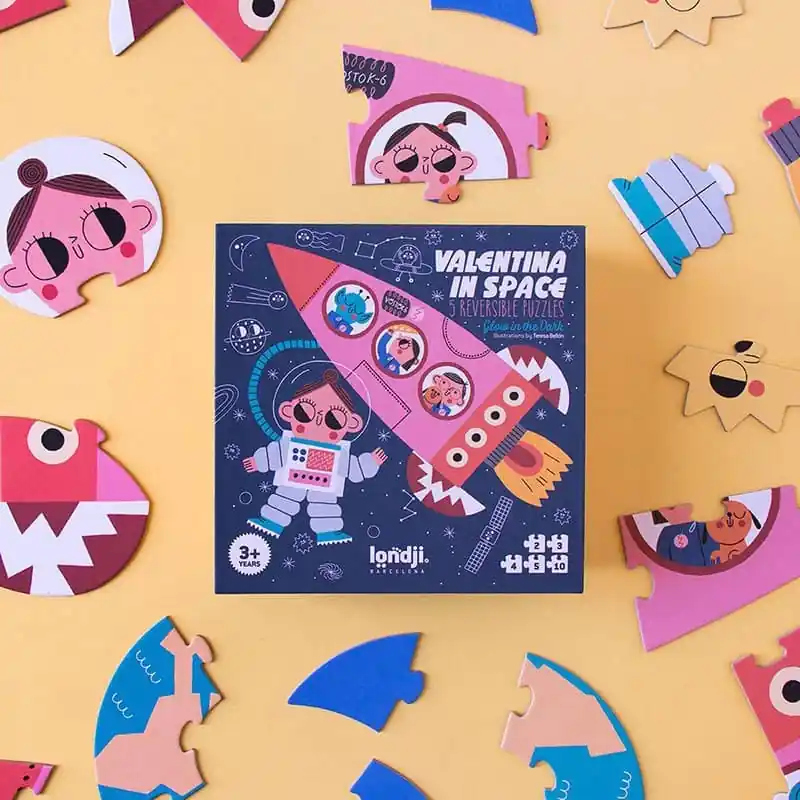 Londji – Puzzel: Valentina in space Lage Prijs