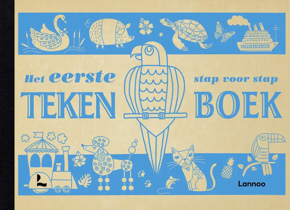 Het eerste stap voor stap tekenboek Dagaanbieding