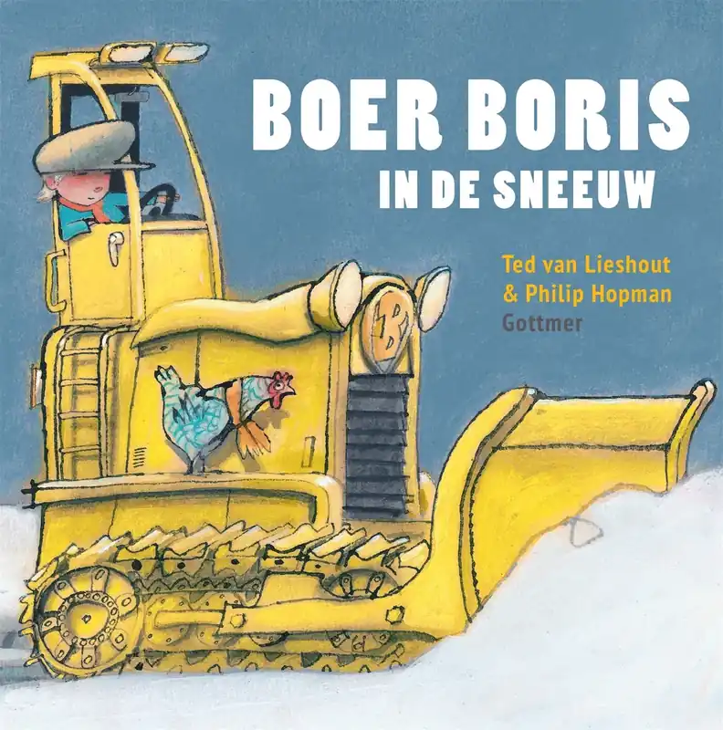 Boer Boris in de sneeuw Direct Beschikbaar
