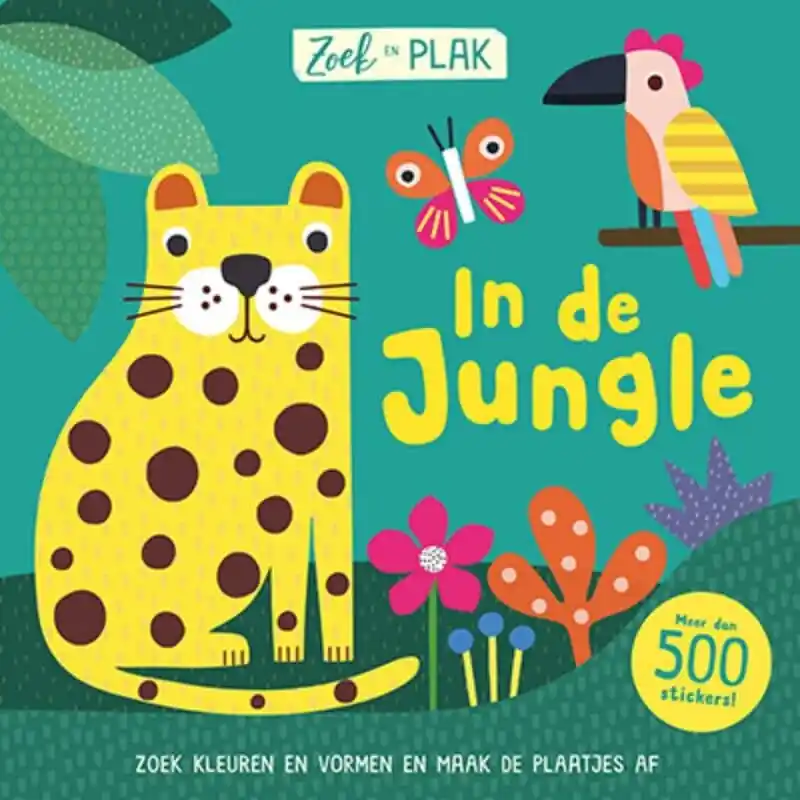Koopje Zoek en plak – In de jungle