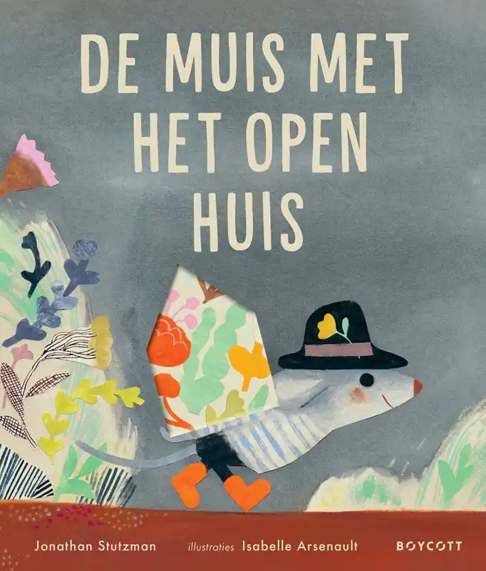 De muis met het open huis Gratis Verzending