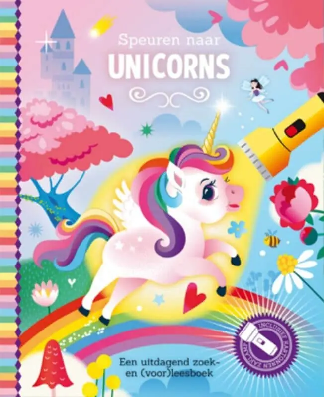 Gereduceerde Prijs Zaklampboek – Speuren naar unicorns