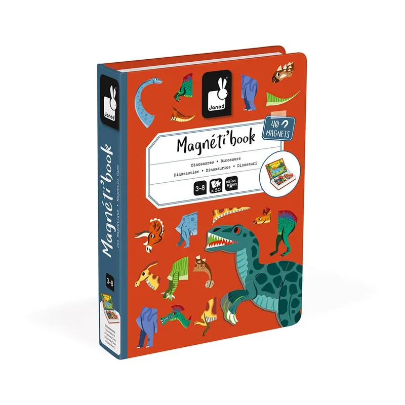 Actieprijs Janod Magnetibook – Dinosaurussen