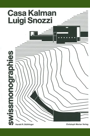 Speciale Aanbieding Luigi Snozzi: Casa Kalman
