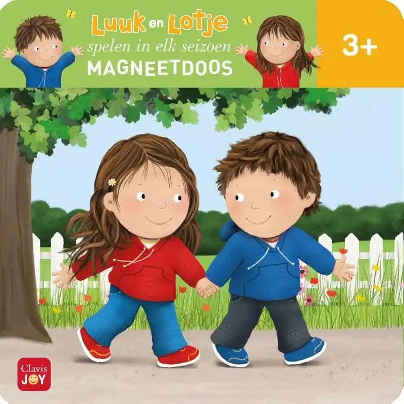 Koopje Magneetdoos – Luuk en Lotje spelen in elk seizoen