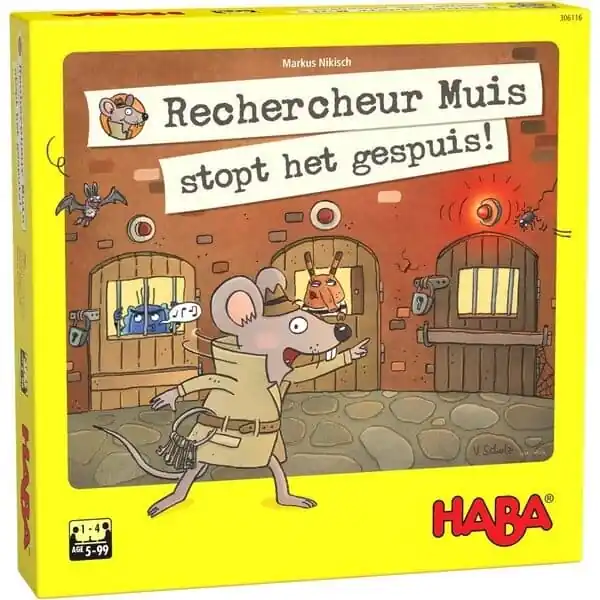 Flitsaanbieding HABA – Rechercheur Muis stopt het gespuis