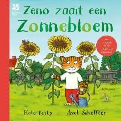 Alleen Vandaag Zeno zaait een zonnebloem