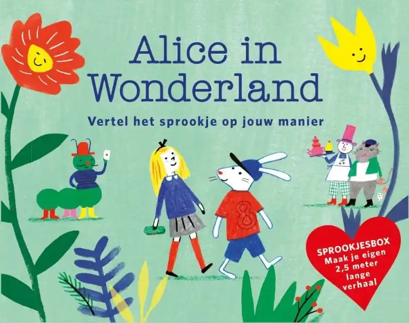 Alice in Wonderland – Sprookjesbox: vertel het sprookje op jouw manier Actieprijs