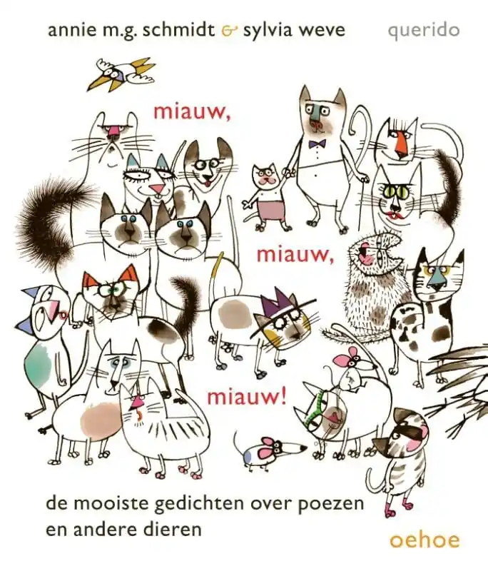 Weekendaanbieding Miauw, miauw, miauw! – De mooiste gedichten over poezen en andere dieren