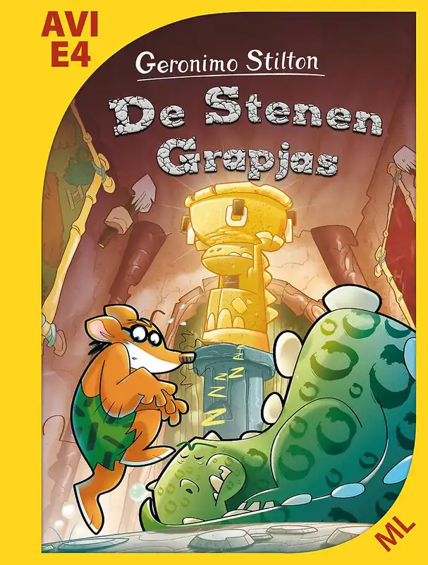 Premium Geronimo Stilton AVI E4- De stenen grapjas