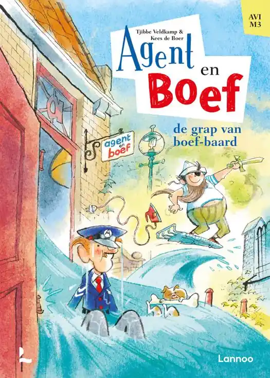 Korting Agent en Boef – De grap van boef-baard (AVI M3)