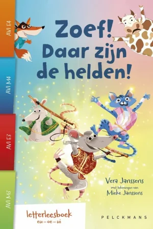 Zoef! Daar zijn de helden! (letterleesboek eu – oei – ui – AVI M3 t.e.m. AVI E4) Betaalbaar
