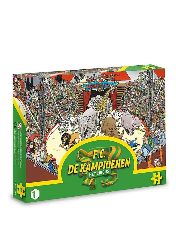 F.C. De Kampioenen – Het circus (puzzel 99 stukjes) Beperkte Voorraad