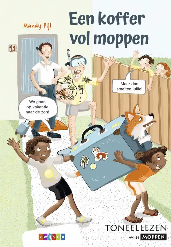 Snelle Levering Toneellezen – Een koffer vol moppen (AVI E4)