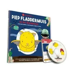 Koopje Piep Fladdermuis en het Drasmoeras (boek met downloadcode en cd)