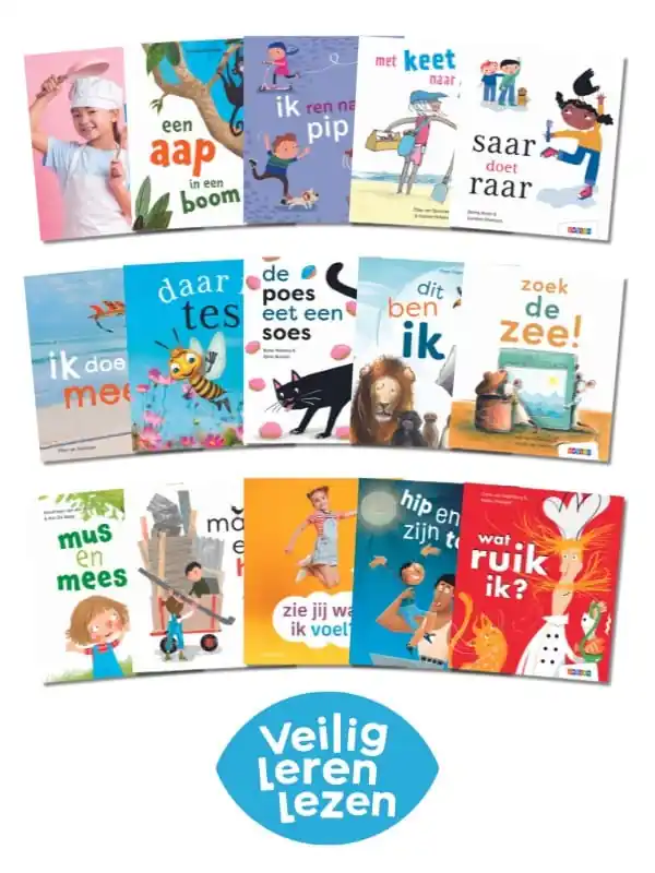 Weekendaanbieding Boekenpakket Veilig leren lezen Zoem-versie anker 2 (15 titels)