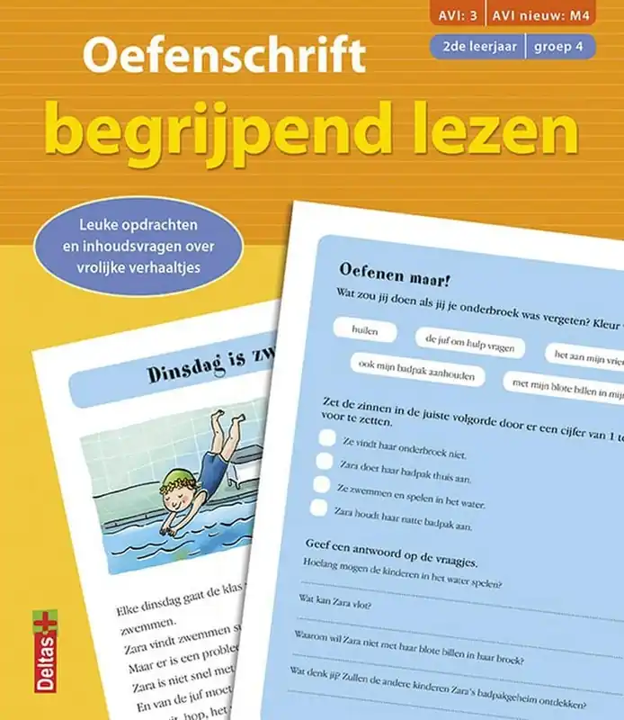 Beperkt Aanbod Oefenschrift begrijpend lezen (AVI M4) (2de lj.)