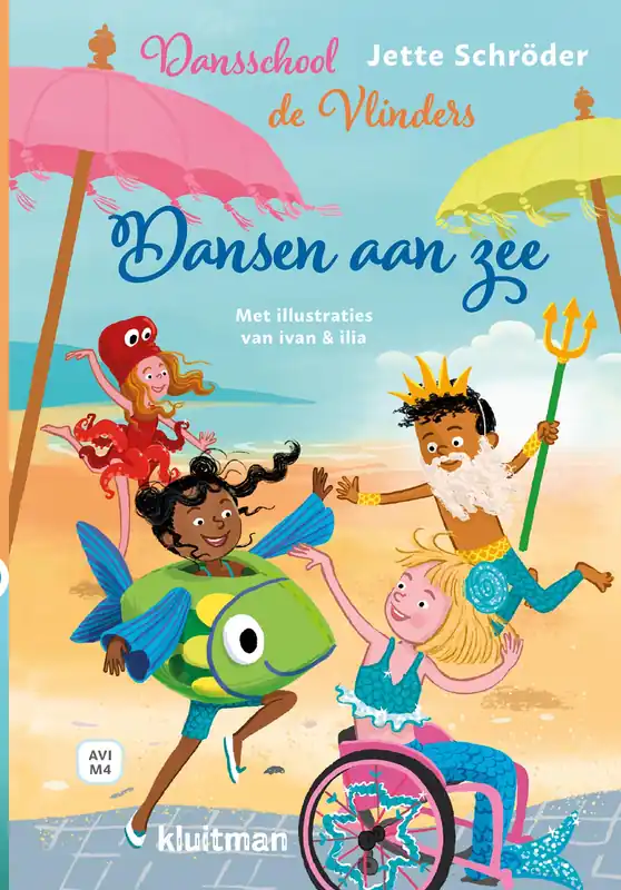 Merkproduct Dansschool de Vlinders. Dansen aan zee (AVI M4)