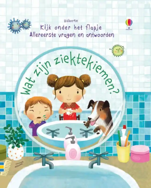 Usborne: Wat zijn ziektekiemen? (kartonboek) Koop Online