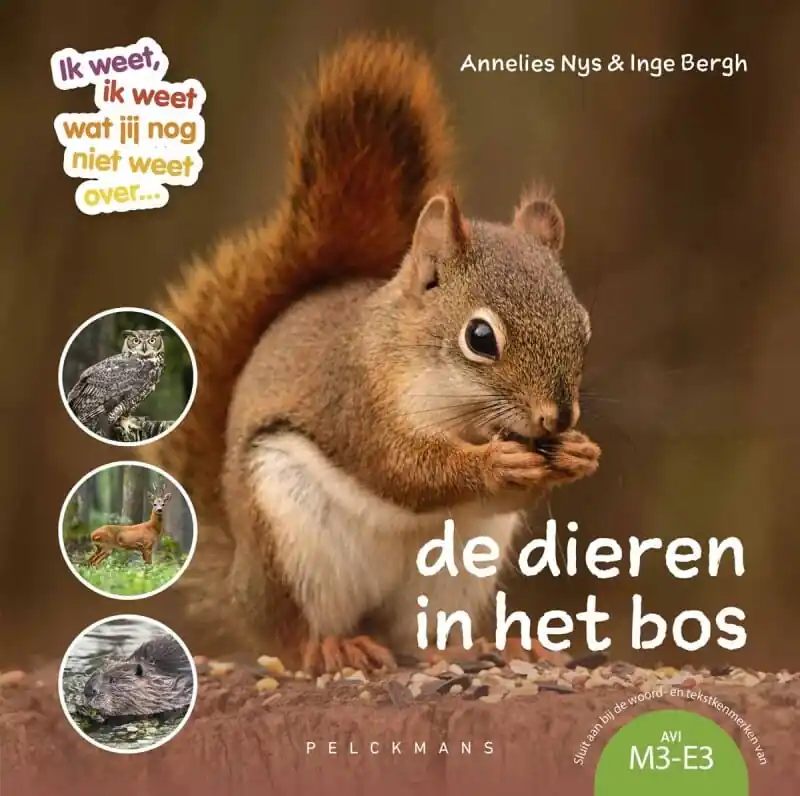 Ik weet, ik weet wat jij nog niet weet over… de dieren in het bos (AVI M3-E3) Actieprijs
