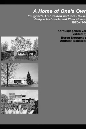 A Home of One's Own: Emigré Architects and Their Houses 1920-1960 Finale Uitverkoop