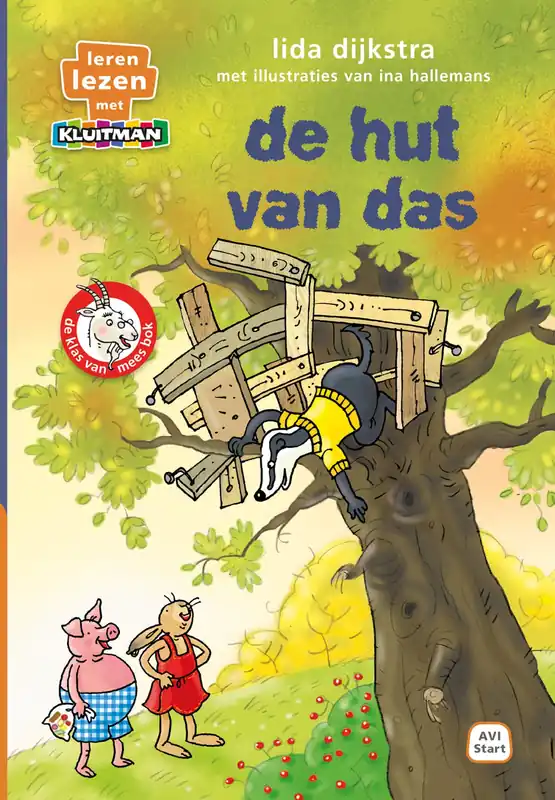 Seizoensaanbieding Leren Lezen met Kluitman – De hut van das (AVI Start) (in herdruk tot 1/7/2026)