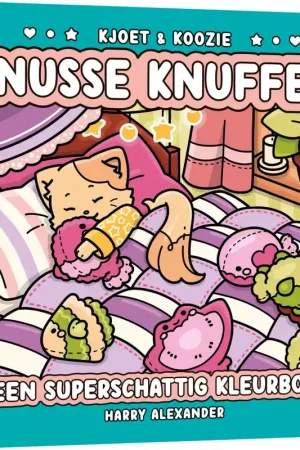 Aanbieding Kjoet & Koozie: Knusse Knuffels (kleurboek)