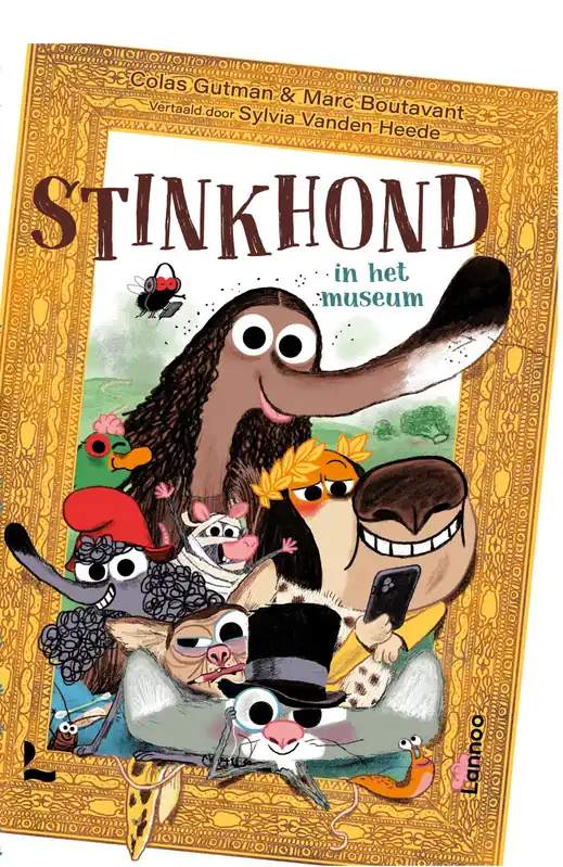 Stinkhond in het museum Lage Kosten