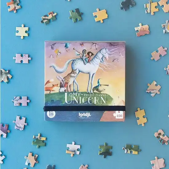 Londji – Pocket Puzzel: My Unicorn Korting