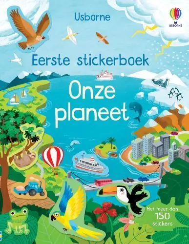 Nieuw Usborne: Onze planeet (stickerboek met 150 stickers)