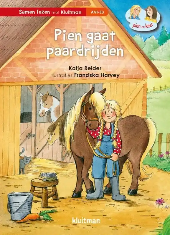 Samen lezen met Kluitman – Pien gaat paardrijden (AVI E3) Laatste Kans