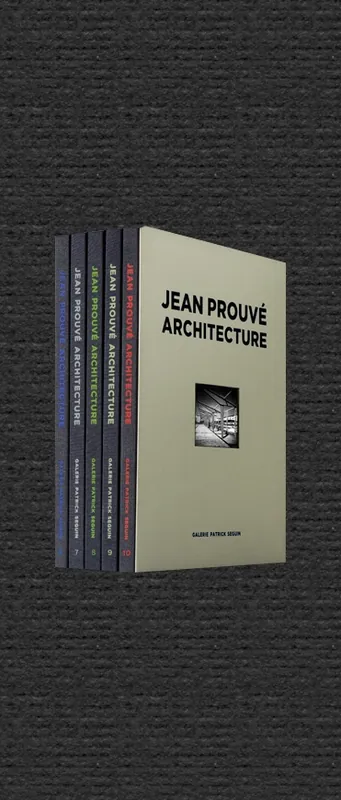 Seizoensaanbieding Jean Prouvé: Architecture (5 Volume Box Set No. 2)