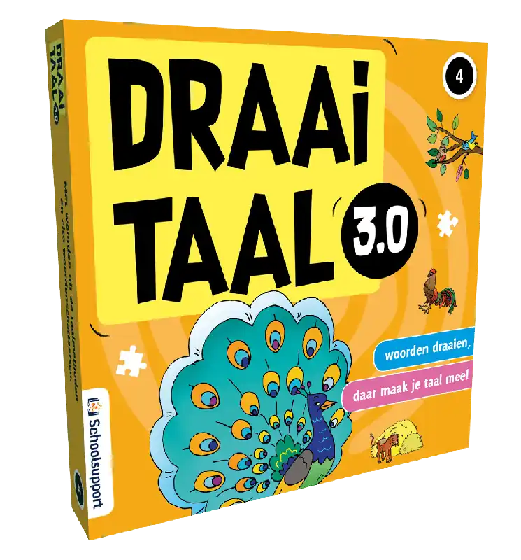 Goedkoop Draaitaal 3.0 groep 4 (set van 4 spellen) (7-8 jaar)