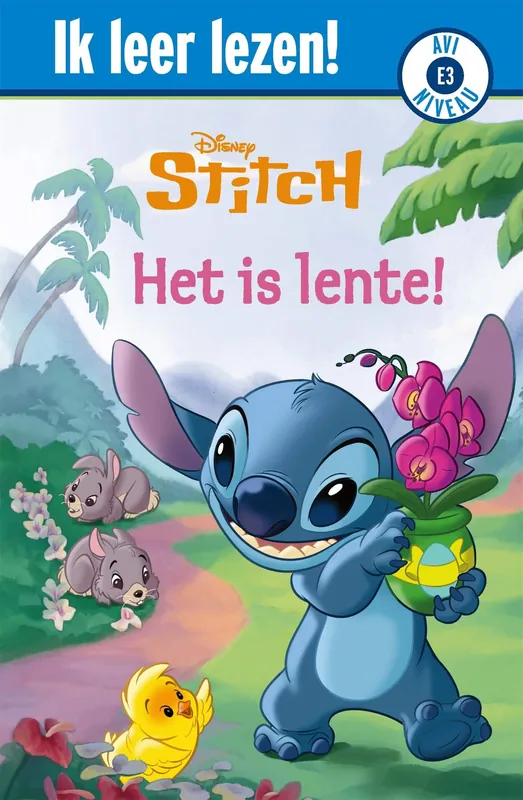 Ik leer lezen! – Stitch: Het is lente! (AVI E3) Gereduceerde Prijs