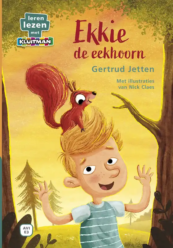 Leren lezen met Kluitman – Ekkie de eekhoorn (AVI E3) Direct Beschikbaar