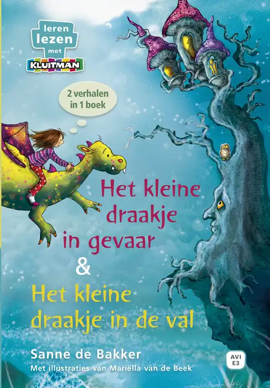 Korting Leren lezen met Kluitman – Het kleine draakje in gevaar & Het kleine draakje in de val (AVI E3)