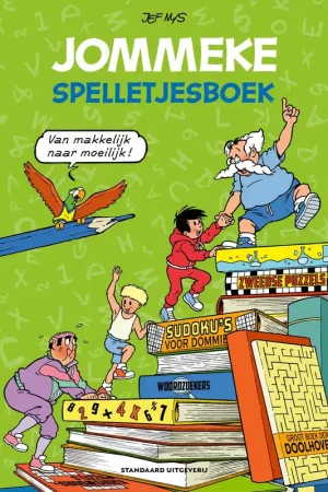 Aanbieding Jommeke spelletjesboek