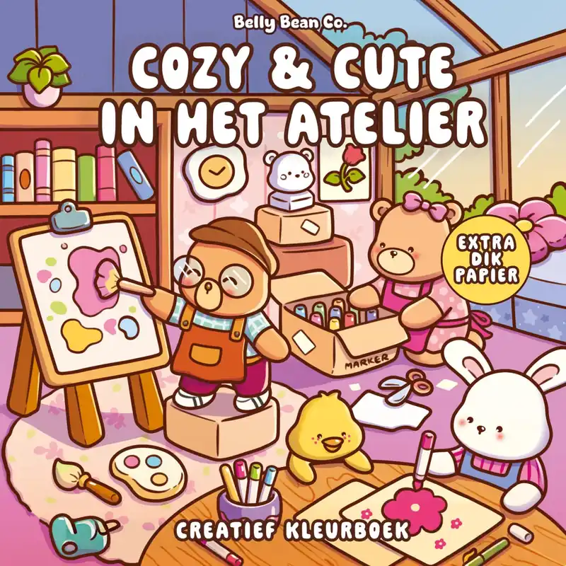 Op = Op Cute & Cozy in het atelier