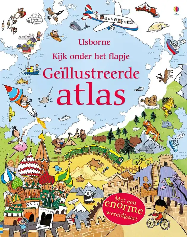 Superprijs Usborne: Kijk- en ontdekatlas