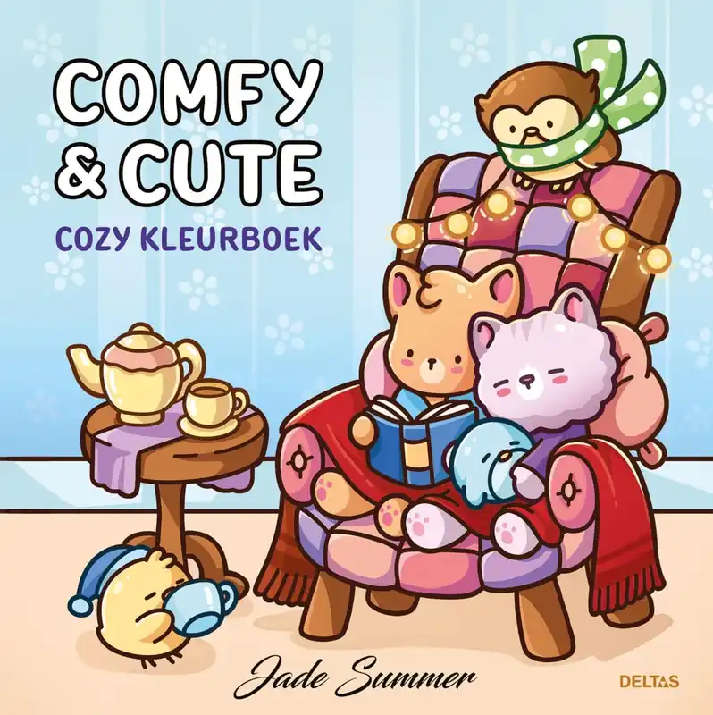 Direct Beschikbaar Comfy & Cute – Cozy kleurboek