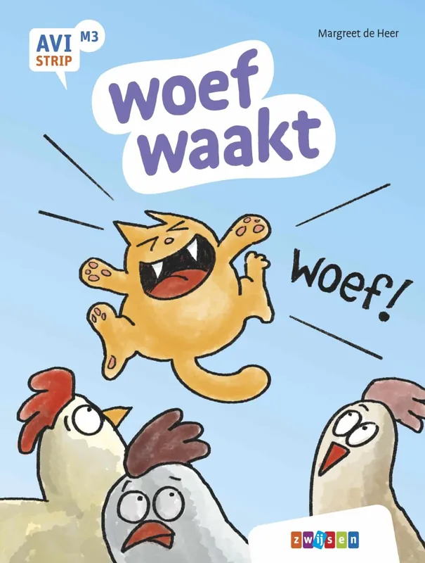 Seizoensaanbieding AVI strips – woef waakt (AVI M3)