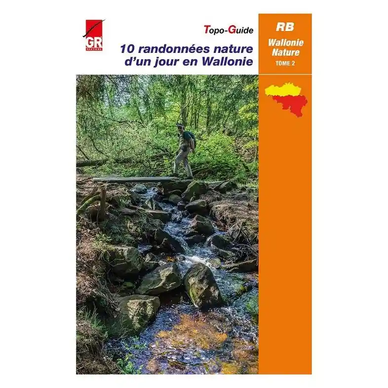 Hoge Kwaliteit Wandelgids 10 randonnées nature en Wallonie - Deel 2 | GR Sentiers (9782931078136)