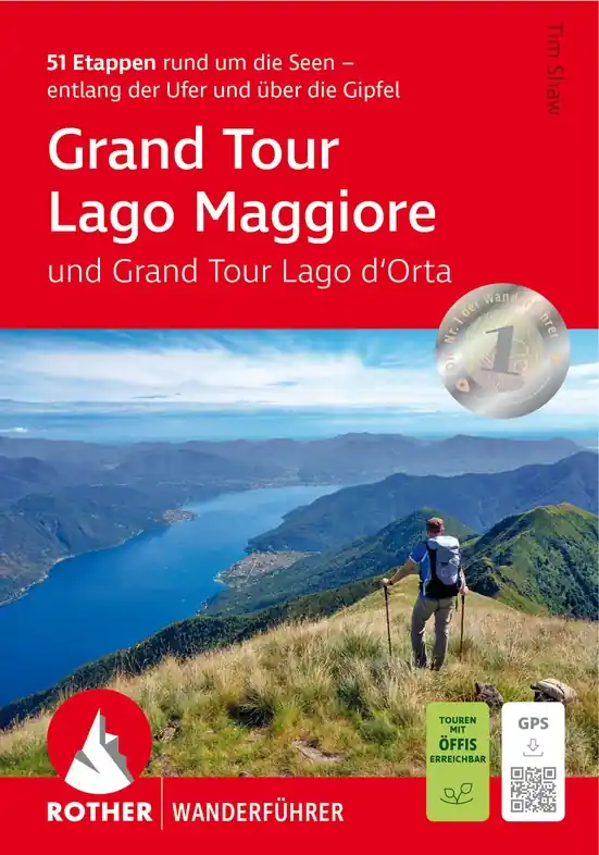 Speciale Aanbieding Wandelgids Grand Tour Lago Maggiore und Grand Tour Lago d’Orta | Rother Bergverlag (9783763348831)